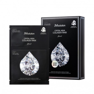 JM Solution Тканевая маска для лица с коллагеном и ювелирным комплексом, 27мл