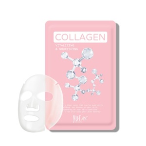 Маска для лица с коллагеном YU.R Me Collagen Sheet Mask,1 шт 