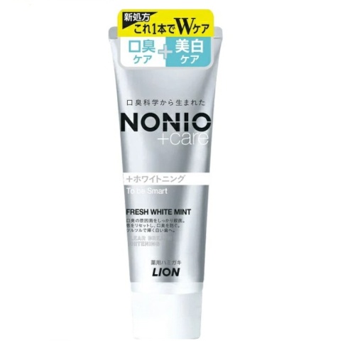 LION Профилактическая зубная паста "Nonio" аромат фруктов и мяты туба 130 г