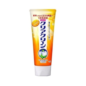 KAO Clear Clean Зубная паста с фтором для профилактики кариеса и гингивита (цитрусовый вкус), 130г