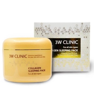 3W CLINIC  Ночная маска Collagen SleepingPack с коллагеном