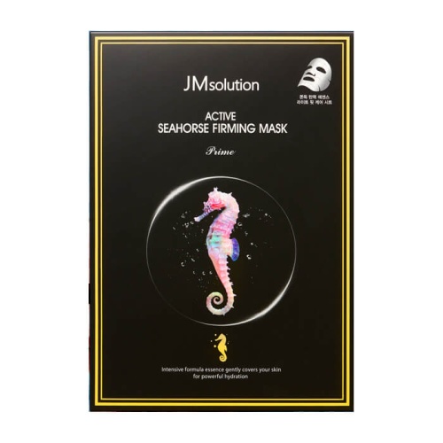 JM Solution Укрепляющая тканевая маска с экстрактом морского конька,1 шт 30гр