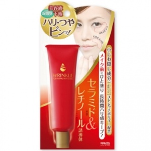 MEISHOKU WRINKLE ESSENCE Лифтинг-эссенция для области глаз и губ с церамидами 30г