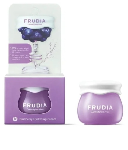 Frudia Миниатюра Увлажняющий крем с черникой, 10г