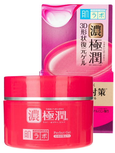 HADALABO Антивозрастной универсальный гель для лица "PERFECT GEL 3D", 100г