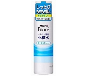 КАО Мужской интенсивно увлажняющий лосьон после бритья Men's Biore, бутылка, 180 мл