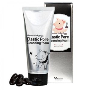 Elizavecca Черная пенка(маска) для умывания Milky Piggy Elastic Pore Cleansing Foam (120мл)