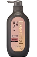 KAO Шампунь "Essential The Beauty" для повреж.волос разглаж."Увлажнение и восстановление", 500мл