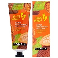 CNS FOOT Крем для ног суперпитательный, Super Nourishing Foot Cream, грецкий орех и какао, 100 мл