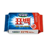 MKH Отбеливающее и пятновыводящее  хоз. мыло "Laundry soap" д/стирки цветного белья, 230г