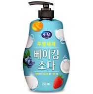 MKH Жидкость для мытья посуды "Kitchen soap Baking Soda" 750 мл /12
