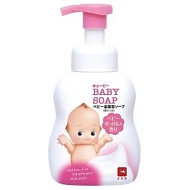COW "Kewpie" Детская пенка "2 в1" для волос и тела, с 1х дней жизни, аромат детского мыла, 400мл
