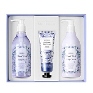 MEDIFLOWER Подарочный набор для тела "Цветы и травы" (2*300мл+80мл) / Medi Flower Body Cleans