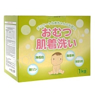 ROCKET SOAP Стиральный порошок для детского белья, коробка 1 кг