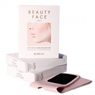 Rubelli Набор масок + бандаж для подтяжки контура лица Beauty face premium 20мл*7