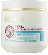 Biomax Увлажняющий крем для лица и шеи с крилевым маслом, 500 мл