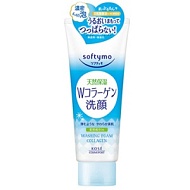 KOSE COSMEPORT "Softymo" Очищающая пенка для лица с коллагеном, туба 150г
