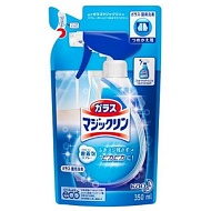 KAO Средство для мытья стекол "Glass Magic Clean", мягкая упаковка, 350г