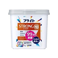 LION Кислородный порошок-отбеливатель для стойких загрязнений "Bright Strong", 570г