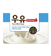 MKH Смягчающее туалетное мыло с молоком и маслом жожоба "Pure Milk Soap"  100гр