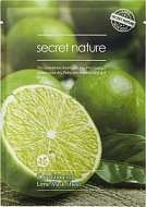 SECRET NATURE Бодрящая маска для лица с лаймом , 25 гр