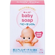 COW "Kewpie" Детское гипоаллергенное мыло с натуральными сливками и скваланом, 90г