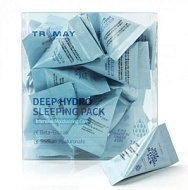 TRIMAY Ночная маска для лица увлажняющая Deep Hydro Sleeping Pack(3 гр*20 шт)
