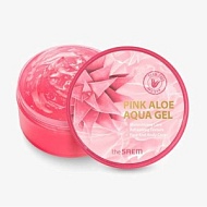 The SAEM Розовый гель с алоэ "Pink Aloe Aqua Gel", банка 300мл