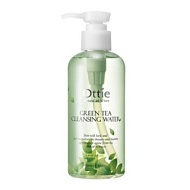 Ottie Очищающая вода для снятия макияжа Green Tea Cleansing Water  200 мл