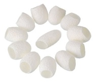 THE SAEM  Спонж косметический (очищающие шелковые коконы) Cocoon Silk Ball (12P)