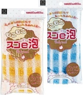 KOKUBO Мочалка массажная для тела Sugoe-Awa Body Towel 24*100 см