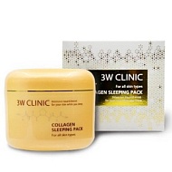 3W CLINIC  Ночная маска Collagen SleepingPack с коллагеном