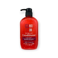 COSME STATION Кондиционер с маслом камелии, для объема и блеска Tsubaki Oil Damage Care, 600мл
