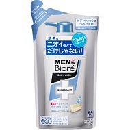 KAO "Mens Biore" Противоспалительное мужское жидкое мыло для тела, аромат мыла, 380 мл