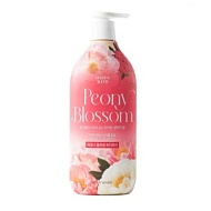 HAPPY BATH Гель для душа с ароматом пиона, BODY WASH Peony Blossom, 900 г