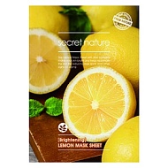 Secret Nature Маска, придающая сияние коже с лимоном